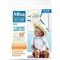 Mixa Solaire - Camiseta antirayos UV para niño- Talla 5 a 6 años